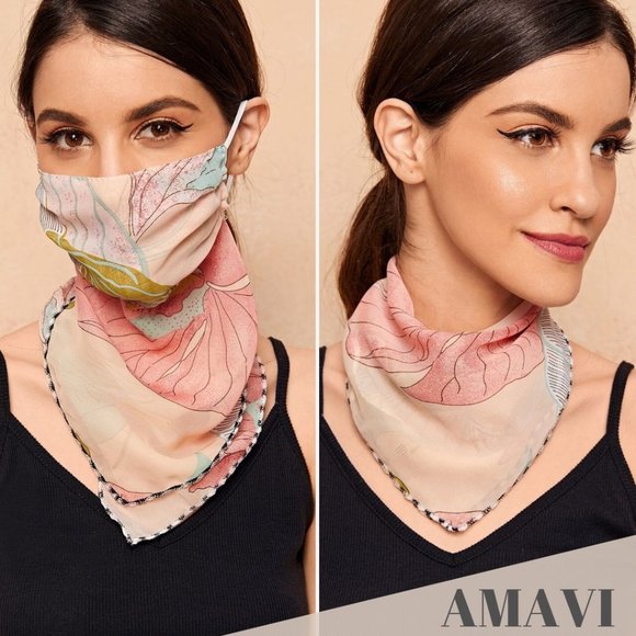 Boutique Accessories - FACE MASK SORBET BLISS #14— FLORAL MASK